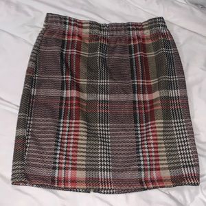 Plad Skirt